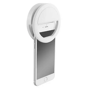 MINI LAMPADA DE LED SELFIE RING LIGHT BRANCO