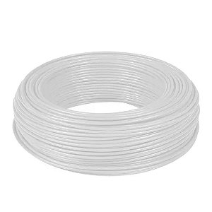 ROLO CABO FLEXIVEL 2,5MM BRANCO 750V  100 METROS COBRECOM