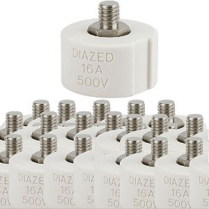 KIT 20 Parafuso Ajuste Diazed 16a 500v