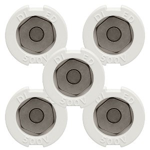 KIT 5 Parafuso Ajuste Diazed 50a 500v