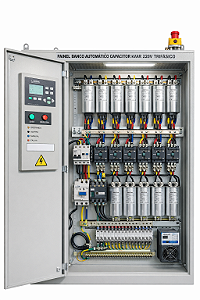 PAINEL BANCO AUTOMATICO CAPACITOR KVAR 220V TRIFASICO