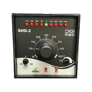 CONTROLADOR TEMPERATURA SHD-2 300C 220VCA J 72X72 DIGIMEC