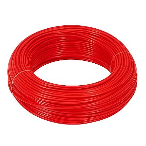 20 Metros Cabo Flexivel 2,5 Mm2 Vm Cobrecom Vermelho