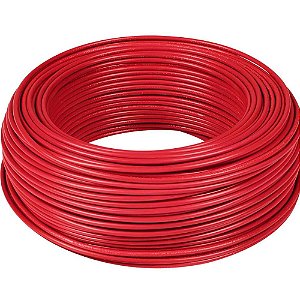 ROLO CABO FLEXIVEL 4 MM VERMELHO MEGATRON