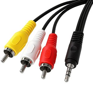 CABO P2 X 3RCA M 1,8M NIQ STORM