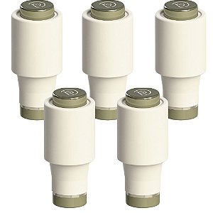 KIT 5 FUSIVEL DIAZED(DZ) 25A