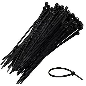ABRACADEIRA NYLON  8,8 X 900MM PRETA CJ100 SIBRATEC