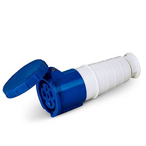 ACOPLAMENTO INDUSTRIAL 3P+T 380V 63A 6H AZ