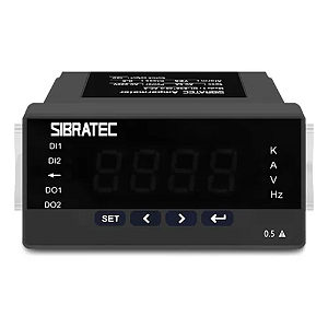 Amperímetro Digital HL-S96X48-0A 220V (Alarme) - SIBRATEC