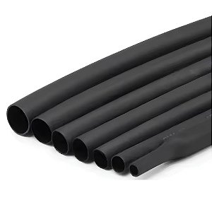 KIT ESPAGUETE TERMO-RETRÁTIL 2,5, 4, 6, 10, 16, 20, 40,0MM (2MT DE CADA)