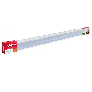 LUMINARIA LED SLIM 36W 100CM 6500K BIVOLT OUROLUX