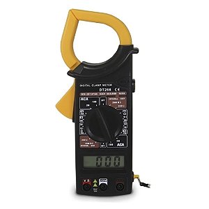 ALICATE AMPERIMETRO DT266 COM PONTEIRAS E ESTOJO SIBRATEC
