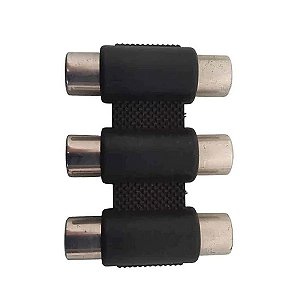 EMENDA 3 JACK RICA X3 JACK RCA