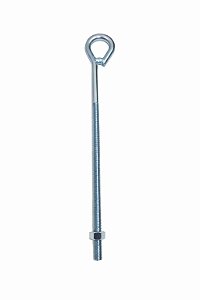 PARAFUSO OLHAL 1/2X9,84"250MM C/ PORCA ZINCADO