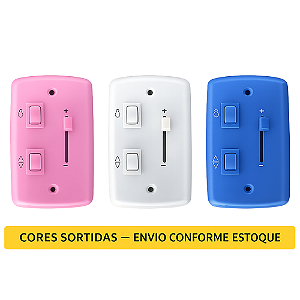 CONTROLE VENTILADOR TETO CORES SORTIDAS