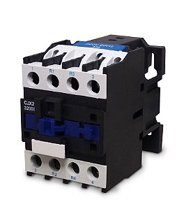 CONTATOR CJX2-32008 32A TETRAPOLAR 2NA+2NF 220V 60HZ