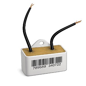 CAPACITOR 10 UF X 250V 2 FIOS METALIZADO QUADRADO C/ SUPORTE PLASTICO TRIO