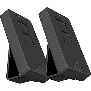 KIT 2 CONTROLE TX ZAP POP 2B PRETO 433.92 PPA