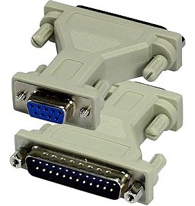 ADAPTADOR SERIAL FORTREK DB9 M X DB25 M