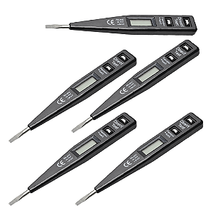 KIT 05 CHAVE TESTE DIGITAL 12 À 220VAC