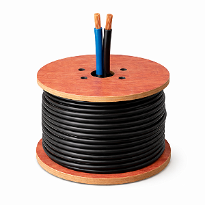 KIT 20MT CABO PP FLEX 2 X 0,75 COBRECOM