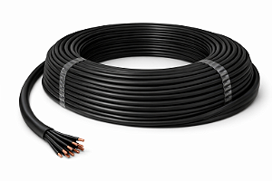 KIT 15 METROS CABO DE CONTROLE 15 X 1MM NUMERADOS