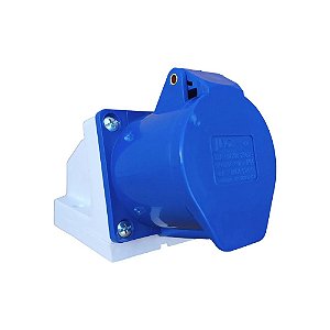 TOMADA INDUSTRIAL SOBREPOR 3P+T 32A-6H 220 AZ