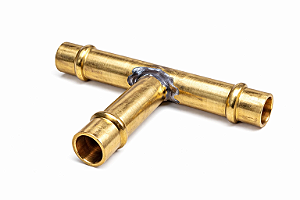 CONECTOR T 1/2 EM LATÃO 318170 PARA INSTALAÇÃO HIDRÁULICA RESISTENTE ALTA DURABILIDADE E VEDAÇÃO EFICIENTE