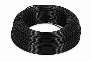 KIT 25MT CABO FIO TIAFLEX CABINHO 0,14MM 26 PRETO