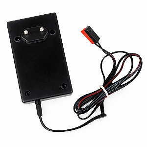 CARREGADOR BATERIA 12 VOLTS 0,8A BIVOLT COM FLUTUACAO IDEAL PARA BRINQUEDOS ELETRICOS