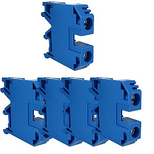 KIT 5 BORNE SAK 10,0MM SAK-10 AZUL