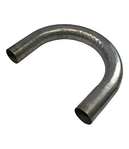 CURVA ELETRODUTO GALVANIZADO 180" 1 POLEGADA