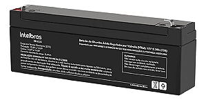 Bateria Eletrica VRLA CHUMBO 12V 2,3AH XB 1223 INTELBRAS