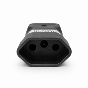 PLUG FEMEA TMD2-3 PRETO TOMADA 2P+T 20A MARGIRIUS