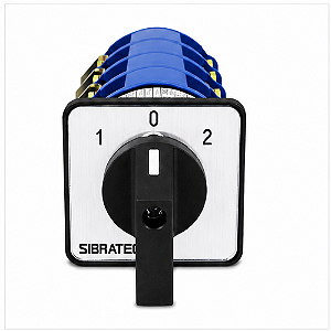 Chave Lw28 160a 3 Posições 4 Polos Rede Gerador Reversão Sibratec