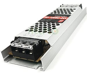 FONTE DE DRIVER SLIM ESTABILIZADA DC 24V 10A 120W AC BIVOLT