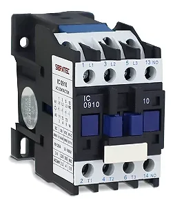 Contator IC 0910 9A 1NA Bobina 24V 127V 220V 380VCA 60Hz Sibratec