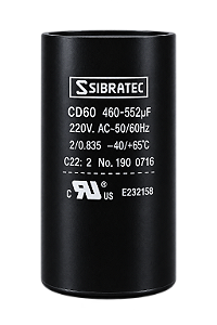 Capacitor Eletrolítico de Partida 127V/220V 130-156µF a 680-816µF