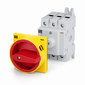 Chave Seccionadora WEG MSW080B-3P00-3R-135 80A 3 Polos Base 18841028