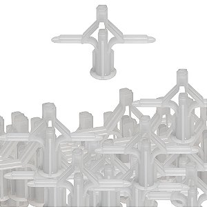 Kit 50 Buchas Plasticas Drywall 4 a 16mm Furo 10mm Vonder Ancoragem Segura