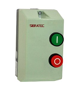 Chave de Partida Magnética Trifásica 2 a 3HP 380V com Relé Térmico Ajustável 4-6A