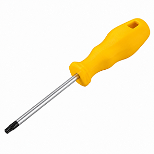 Chave Torx Hexalobular T27 Reta com Cabo Vonder para Parafusos Torx
