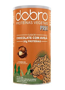 DOBRO Proteína Vegana Chocolate com Avelã 450g