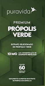 PURAVIDA PREMIUM PRÓPOLIS - 10mg de Compostos Fenólicos
