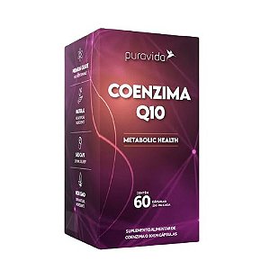 PURAVIDA COENZIMA Q10 - METABOLIC HEALTH - 60 Cápsulas