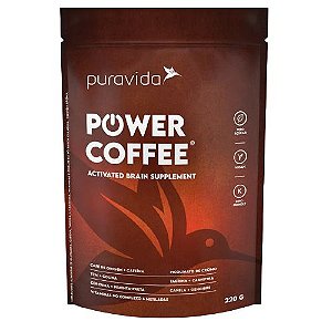 PURAVIDA POWER COFFEE ACTIVATED BRAIN SUPPLEMENT 220g