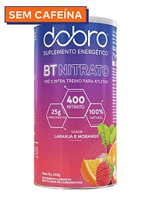 DOBRO BT Nitrato sabor Laranja e Morango 450g - sem cafeína