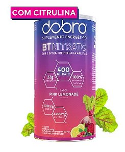 BT Nitrato sabor Pink Lemonade 450g - com 3000mg de L-citrulina