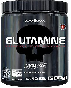 GLUTAMINE CAVEIRA PRETA - GLUTAMINA - 300G