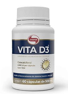 Vitamina D3 - 60 cap - Vitafor